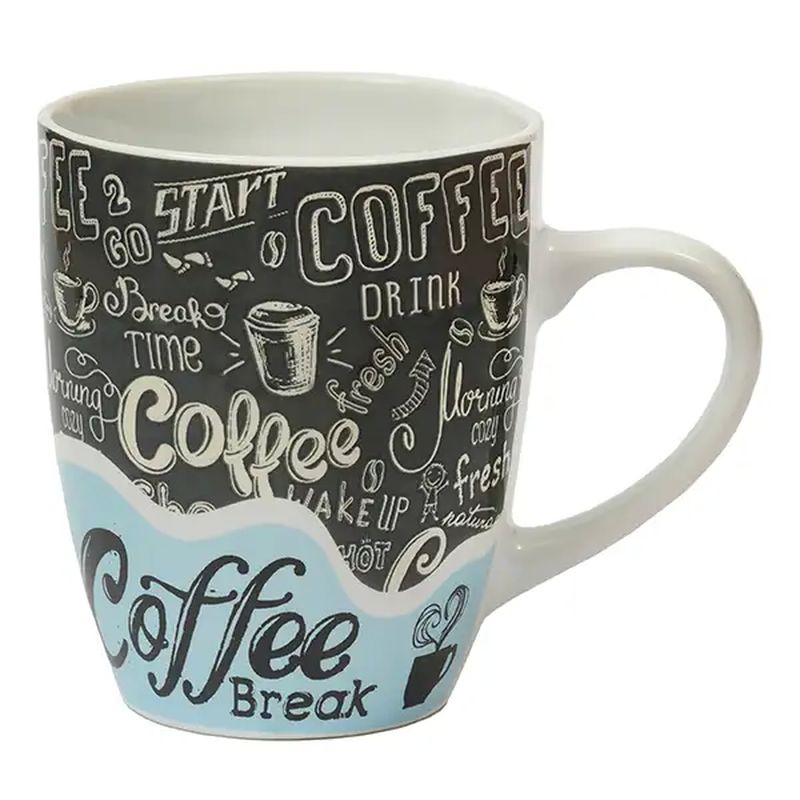 Кружка Бочка "Краски вкуса"340мл. (R03/4149) 001439 (48шт/кор.) КС