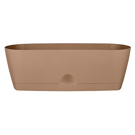 Горшок д/суккулентов "InGreen Amsterdam" овал 250мм. ПЦ6203МШ (Молочный шоколад)