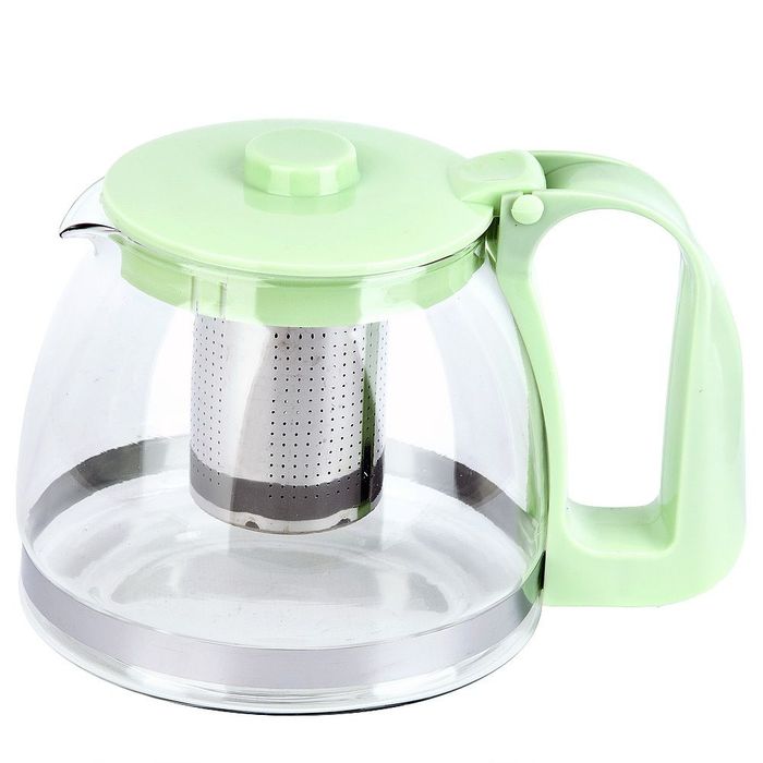 Чайник заварочный 5261015 1,25л. (стекло) индив.уп. ЕНС