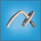 Ручка-завертка врезн. Р1 цинк. Кунгур