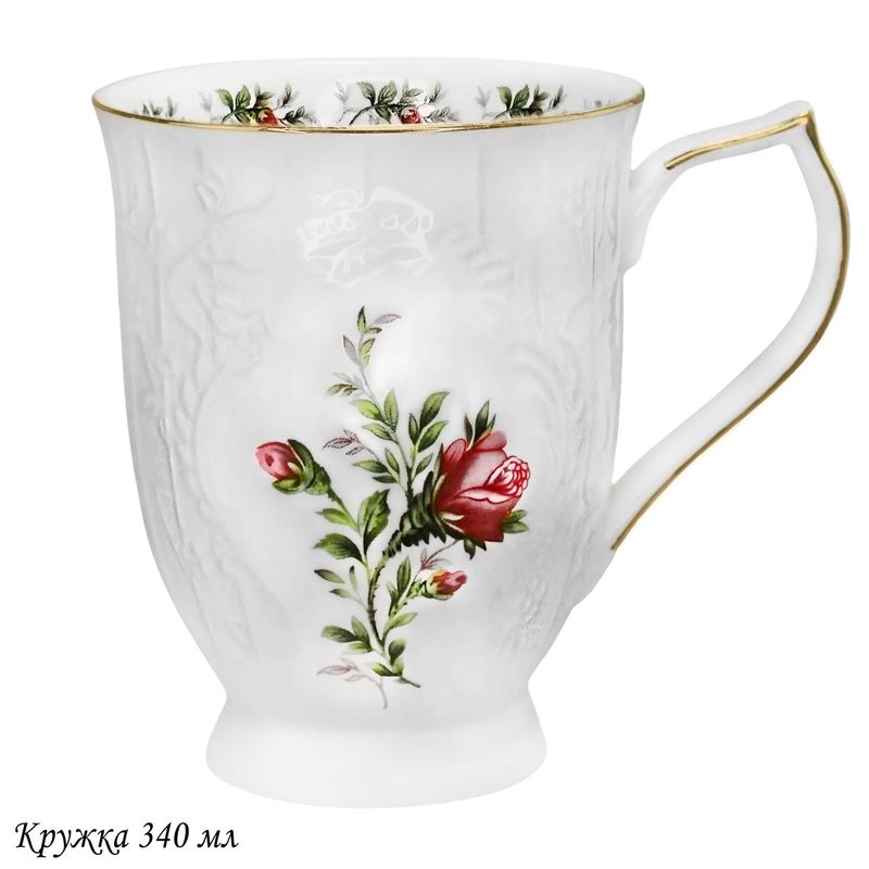 Кружка 205-386 "Доминика" 340мл. (подар. уп.)