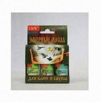 Набор масел эфирных Б701 (пихта, мята,эвкалипт) 3*15мл. Е