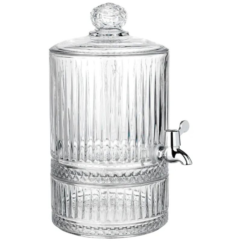 Лимонадница 691-118 4,8л. "LINES" (стекл.)с краником ВД