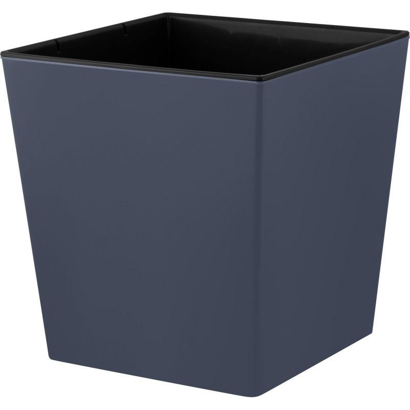 Горшок д/цв. "InGreen London CUBE" 22,0л. 301*301мм ПЦ7802ВС (вулканический серый) с дренажной встав