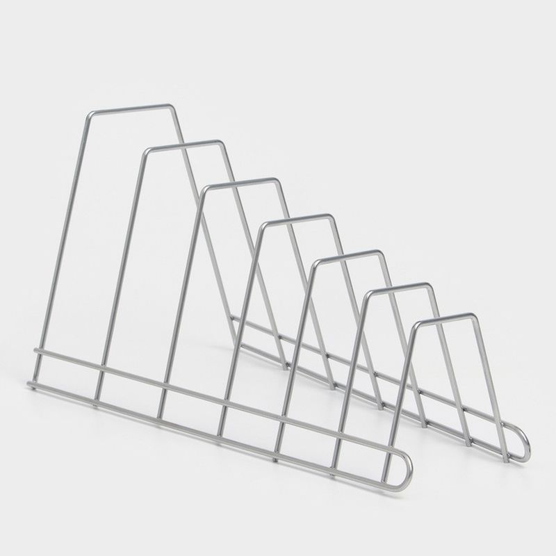 Подставка д/крышек АЛТ118С хром (16*18*34см.)