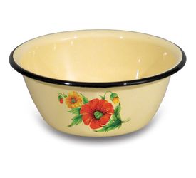 Миска эмал. 1,5л. 1с7с Чер.