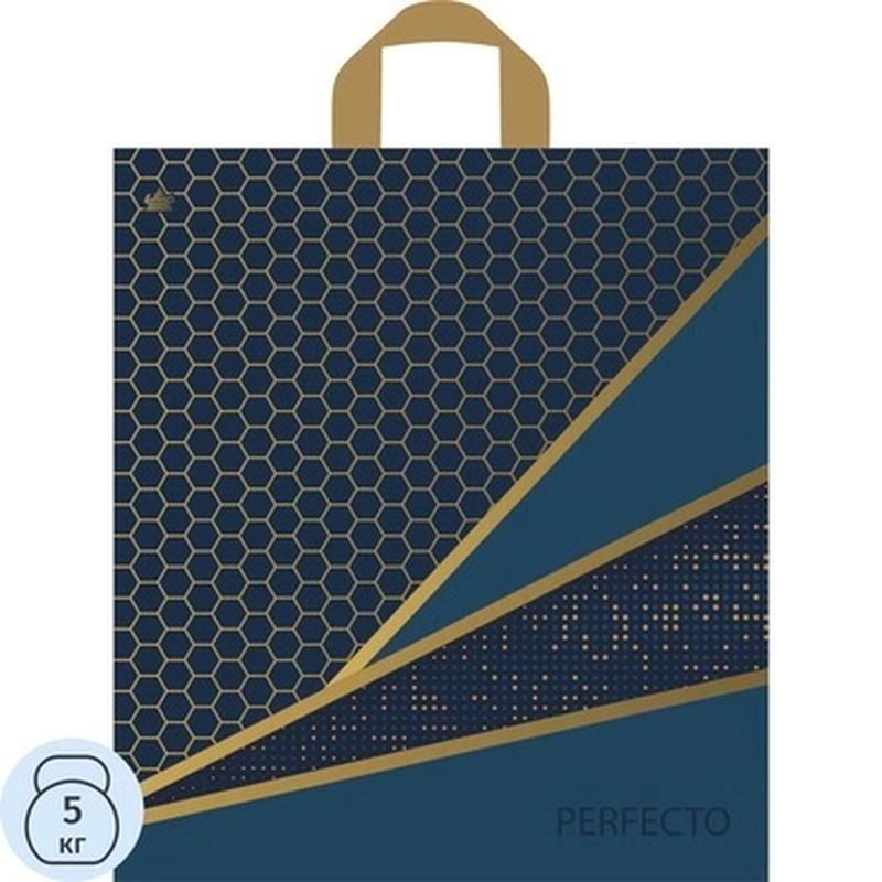 Пакет (петлевая руч.) 420*460мм. Перфекто Соты 293563 Т-П