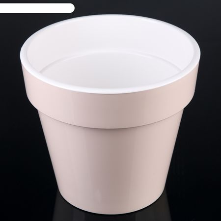 Кашпо ПОРТО 9,0л. со вставкой 1022 (жемчуг) ДП