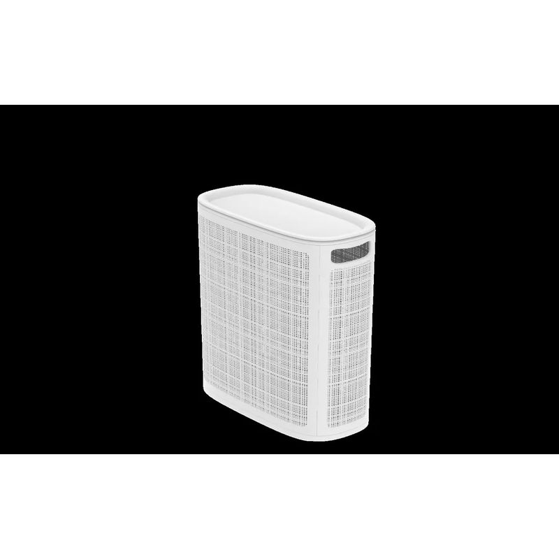 Корзина д/белья  45л. АП 1065 "Лён" (430*200*600мм.) белый А-П