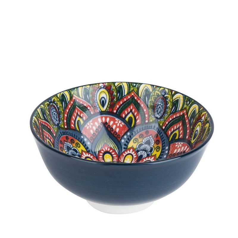 Салатник 0860086 "Arabesque" (синий) 0,3л. d=12см. ЕНС