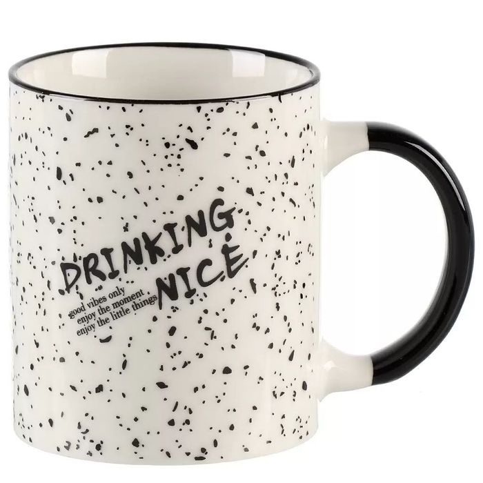 Кружка Цилиндр "Любимый кофе" 340мл. (BR49/2907P) 001451 (48шт/кор.) КС