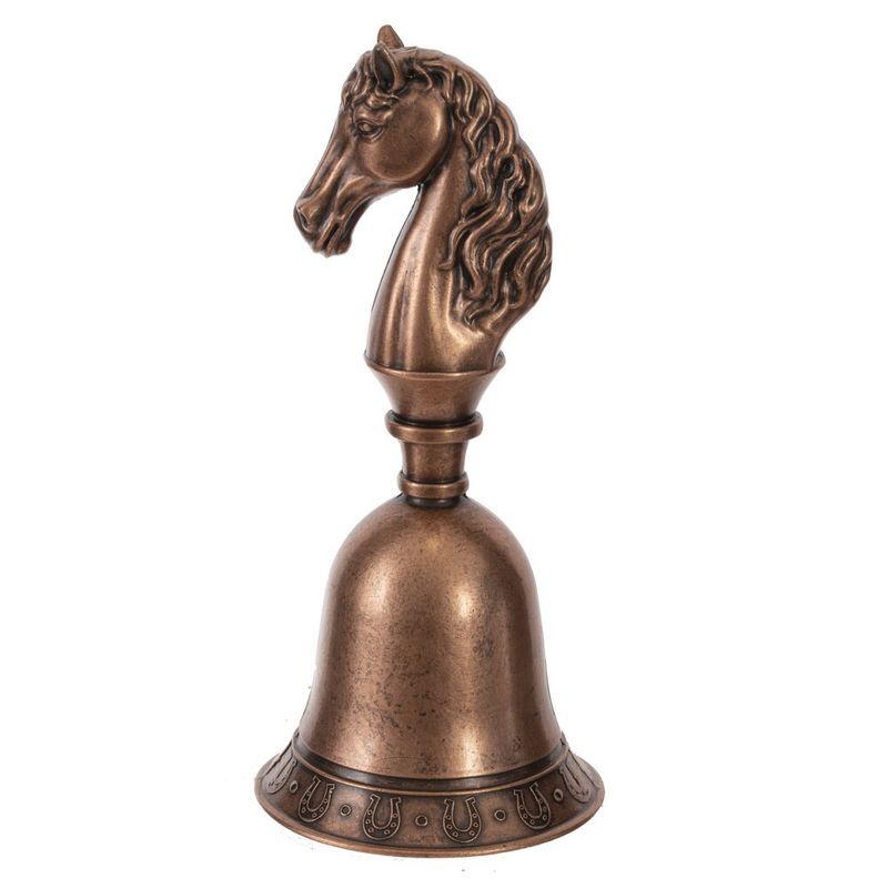 Колокольчик 826628 "Лошадь" (5,5*5,5*12см) металл. (Р)