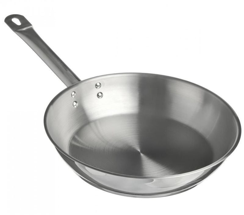 Сковорода КТ-ОБ-СН-24 24см. ОБЩЕПИТ (нерж. индукц. ТРС )