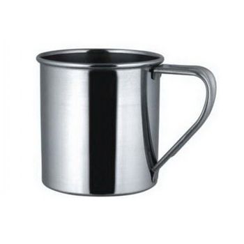 Кружка нерж. d11см. 0,9л. б/крышк. Инд.