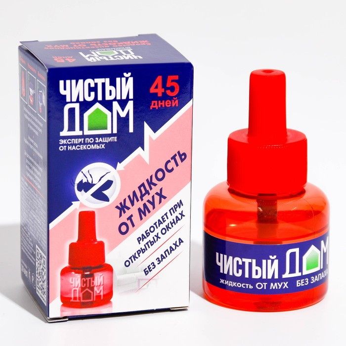 Жидкость от мух ЧИСТЫЙ ДОМ (45 дней) 02-293 (ТЭ)