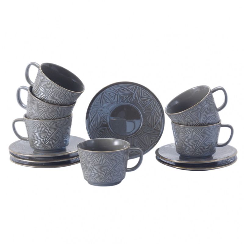 Чайный сервиз JEWEL ПС0003-14 "Кварц" 12пр.