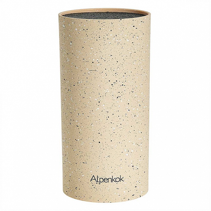 Подставка д/ножей АК-221ST 22*11 бежевый гранит Дел.