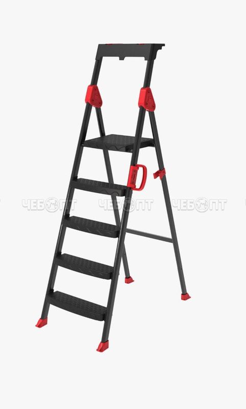 Стремянка COMFORT 133505 4ступ. +площадка