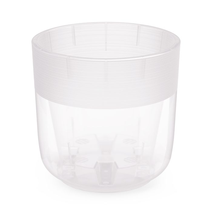 Горшок д/цв. "Линель"  6,0л. двойной М8772 (прозрачный)