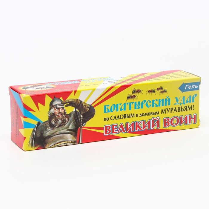 ВЕЛИКИЙ ВОИН гель (от тараканов и муравьев) 80гр. (Ваше Хозяйство)