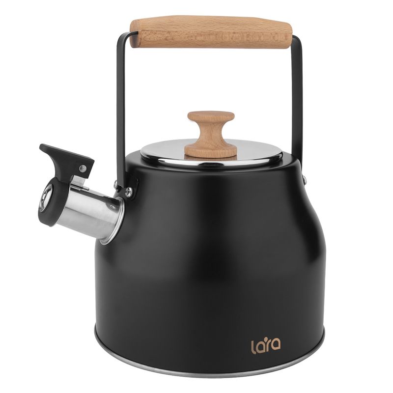 Чайник нерж. LARA LR00-87 2,3л. со свист.