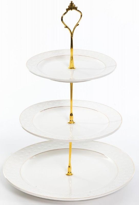 Ваза 3ярусн. 179-01044 (Керама)