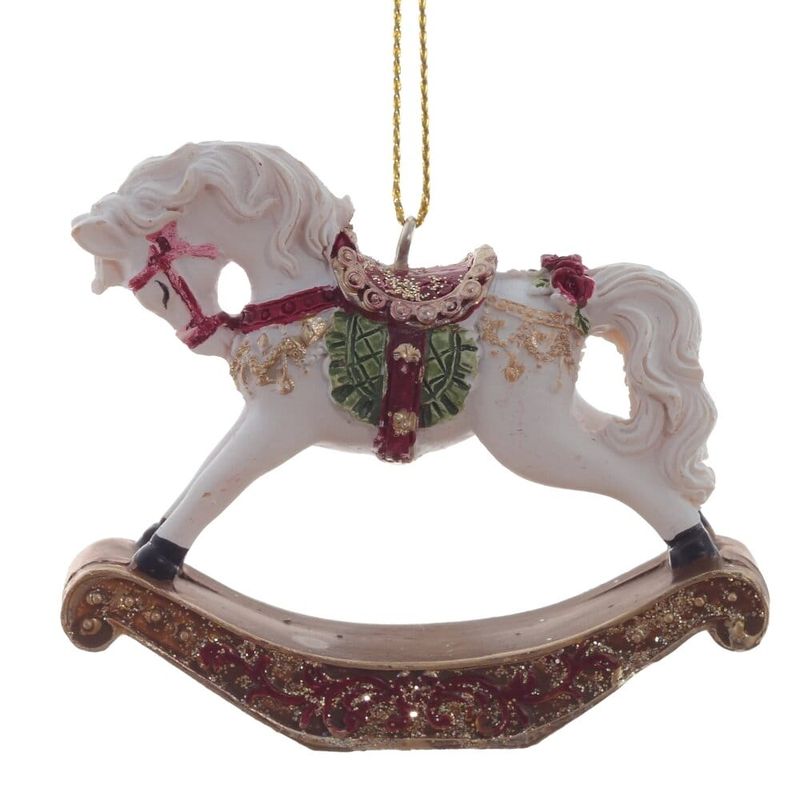 Подвесн.украш. "Лошадка-качалка" 782464 (7,5*2*6,5см )Р