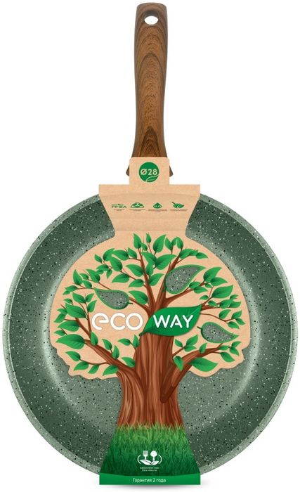 Сковорода С-П d280 "Eco Way" EW128 а/пр.