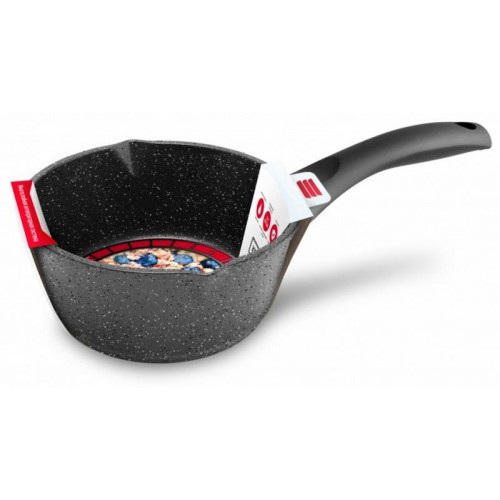 Ковш С-П 1,7л. "Каменная" линия "Черный гранит" 186317 а/пр.