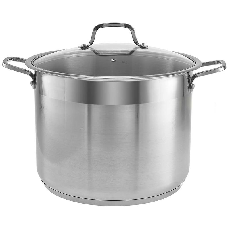 Кастрюля Webber BE-128-20L 20.0л. стекл.крышк.
