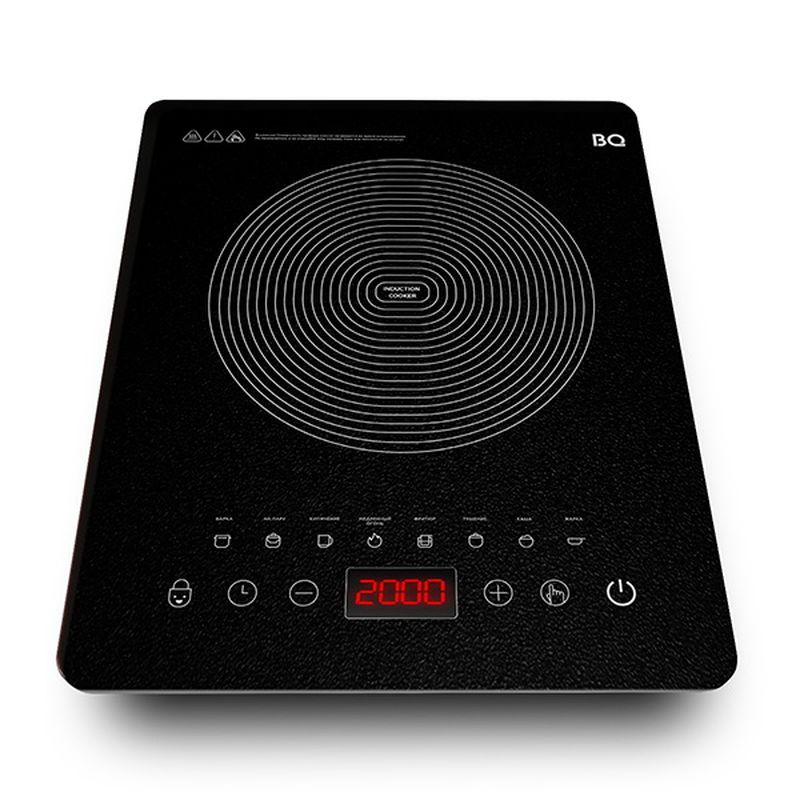 Электроплита индукционная BQ HP106B 1 конф. (2,0кВт. стеклокерамика)