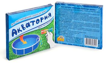 АКВАТОРИЯ "AQUA-пул-тестер" (д/определения кислотности воды в бассейне) (ВХ)+ АКВАТОРИЯ "AQUA-пул-тестер" (д/определения кислотности воды в бассейне) (ВХ)+