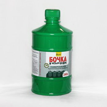 Удобрение жидкое БОЧКА и ЧЕТЫРЕ ВЕДРА 0,6л. Ф