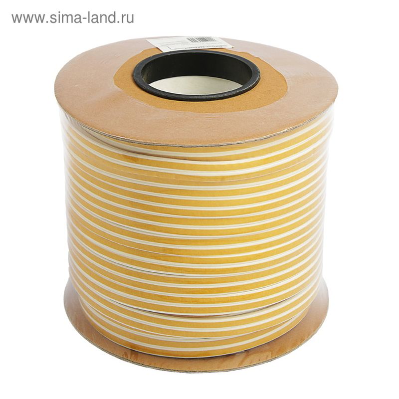 Уплотнитель D-профиль 100м. 9*8мм. Profitrast/ Windoor (белый)