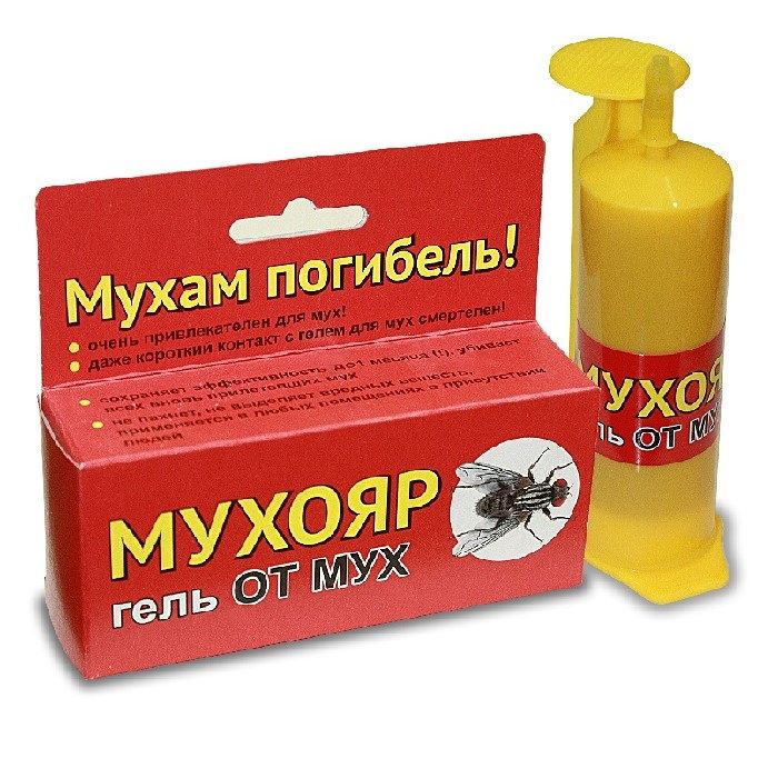 Гель МУХОЯР 45г. (Ваше Хозяйство)