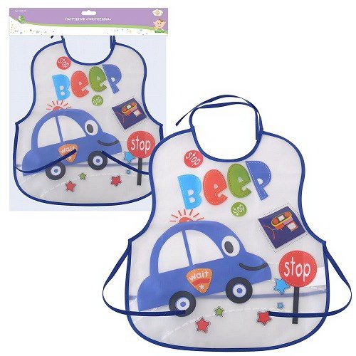 Нагрудник детский "Чистоешка" VL90-122 Мд