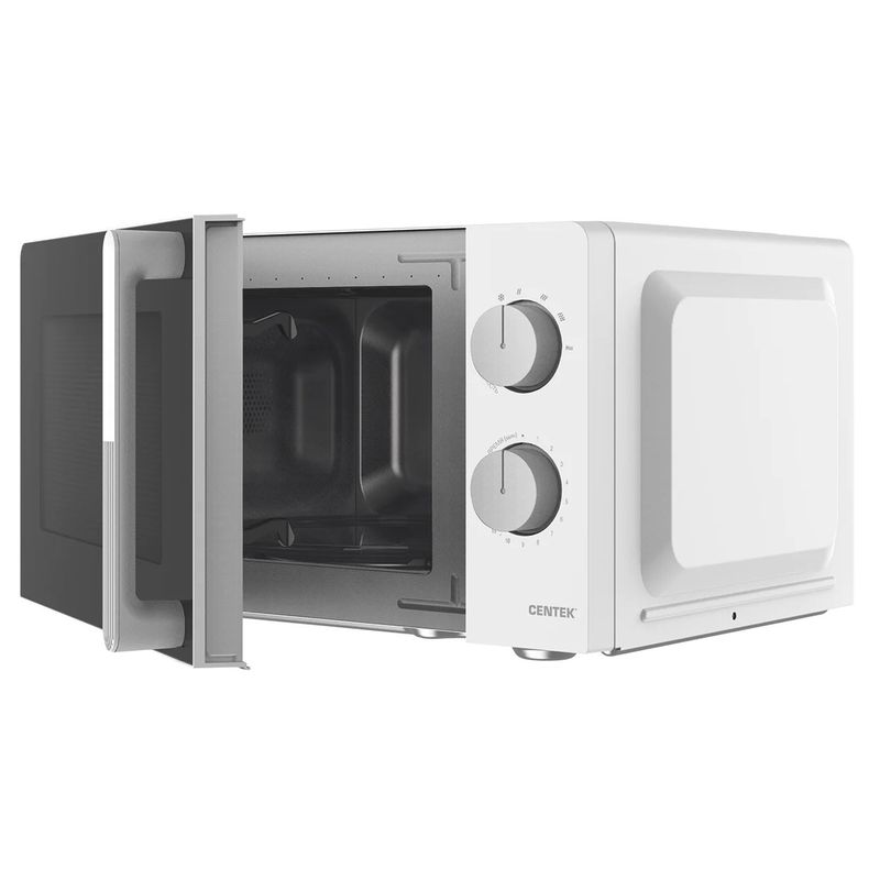Микроволновая печь CENTEK CT-1552 (700Вт. 20л. 6реж. таймер, ) белый
