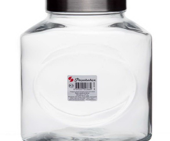 Банка д/сып.прод. ЭЛИПС 2500мл. 80394SLB с крышк. (б/уп.)