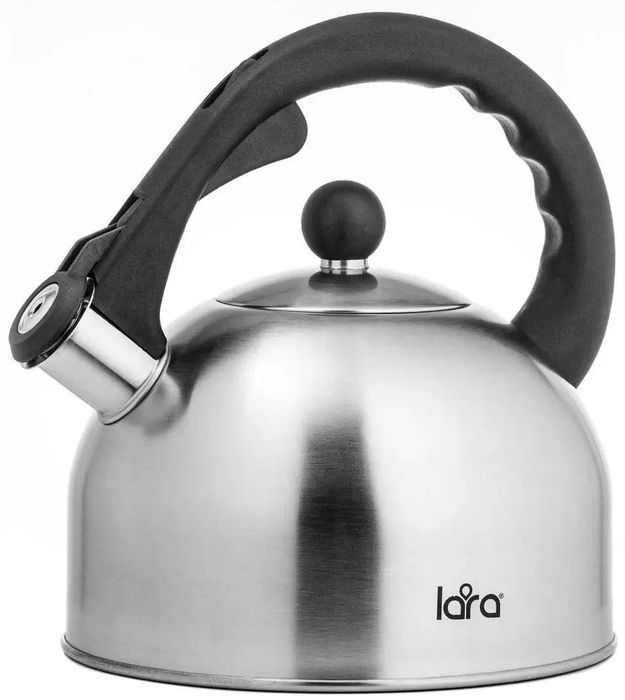 Чайник нерж. LARA LR00-05 2,5л. со свист. (матовый)