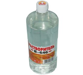 Растворитель 646 0,5л. пэт\б