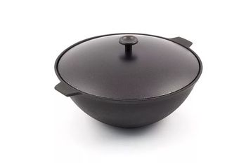 Казан чуг.  7л. (с ал.крышк.) к71