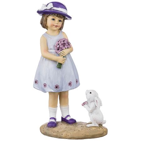 Фигурка "Лавандовая весна" 162-532 (8*5*14см) полистоун ВД