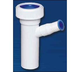 Отвод д/стир.машины белый 1202