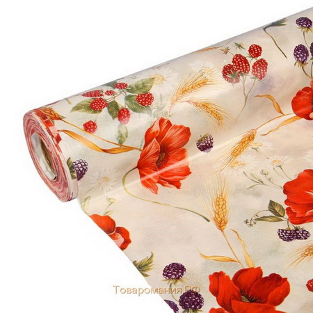 Клеенка "Мажор" 574/1 на неткан.основе (1,35*20м.) ТВЕРЬ