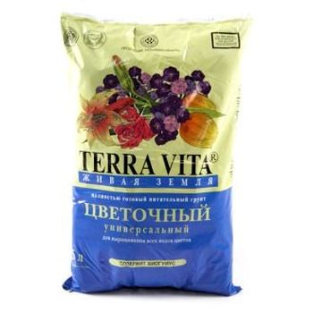 Грунт д/цв. ЖИВАЯ ЗЕМЛЯ 10,0л. Фарт