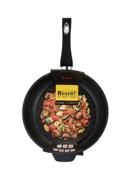 Сковорода 93-AL-CS-1-28S d 28см. COSMO (съемн. ручка, а/пр.лит.ал.)