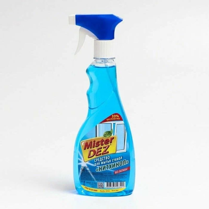 Спрей д/стекла MISTER DEZ ECO-CLEANING "Нитхинол" 0,5л. 88554/1130 .