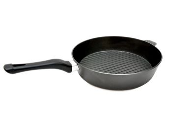 Сковорода-гриль Волг. а/пр. d280мм. 19301 б/крышк.