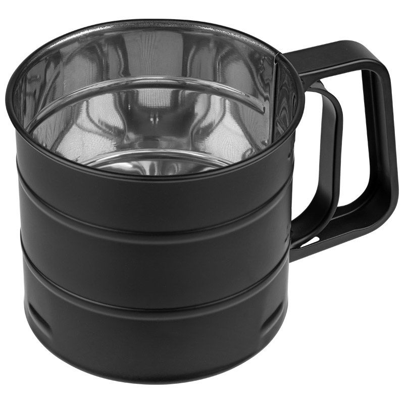 Сито-кружка Fornata 108287 800мл. (черный) Скр.