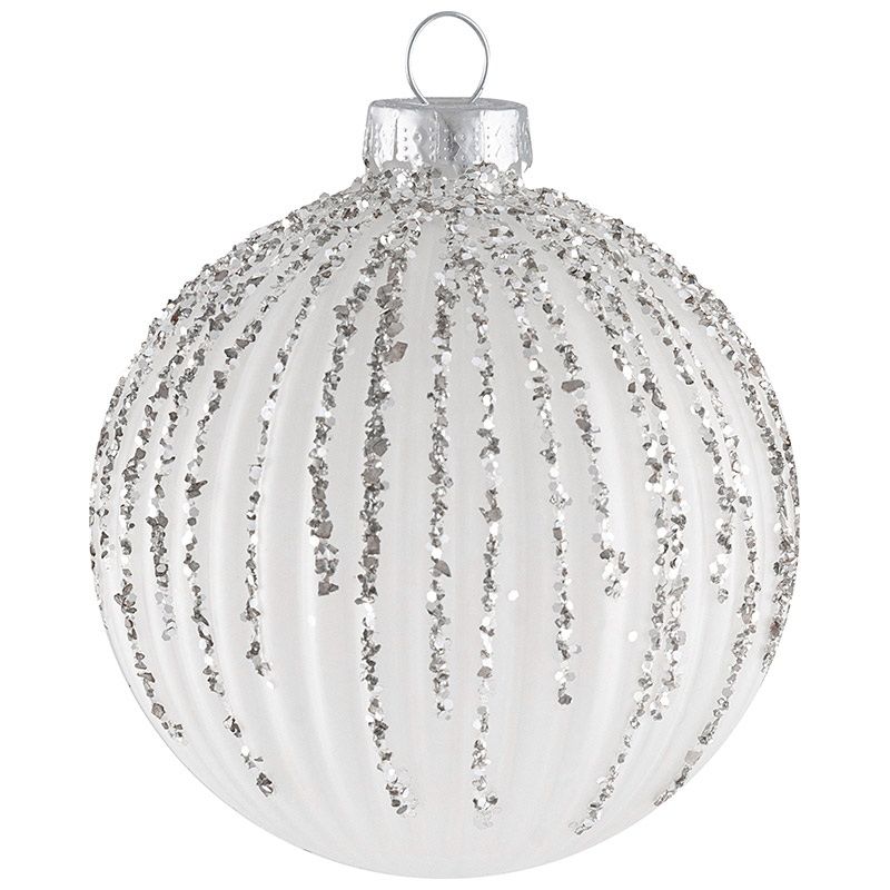 Шар "Сияние" d8см. 108608 (стекло) Скр.